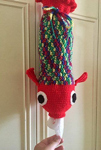 fish plastic bag holder